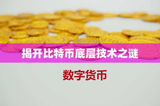 揭开比特币底层技术之谜