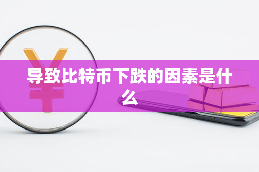 导致比特币下跌的因素是什么